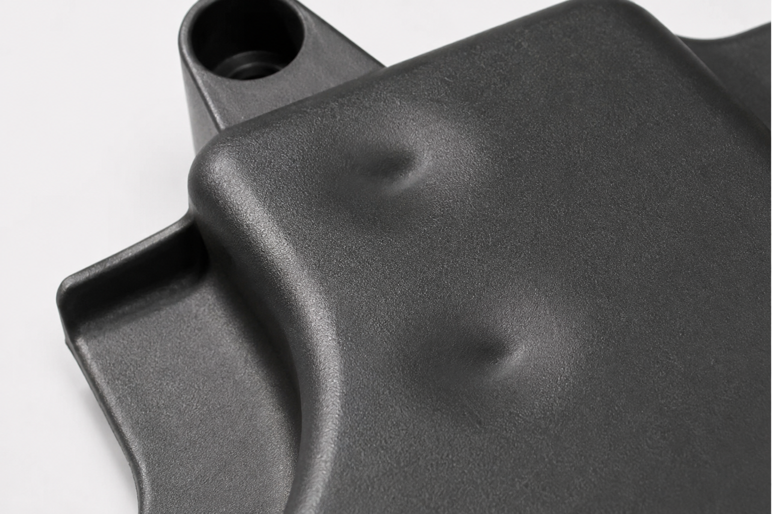 Sink marks on the surface of a moulded part